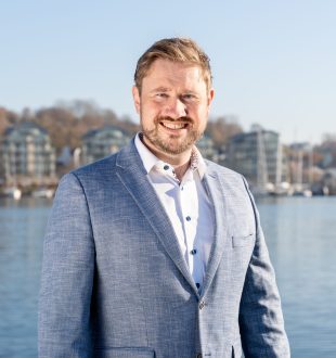 Portrait von Sönke Peters, Inhaber der Immobilienwerft